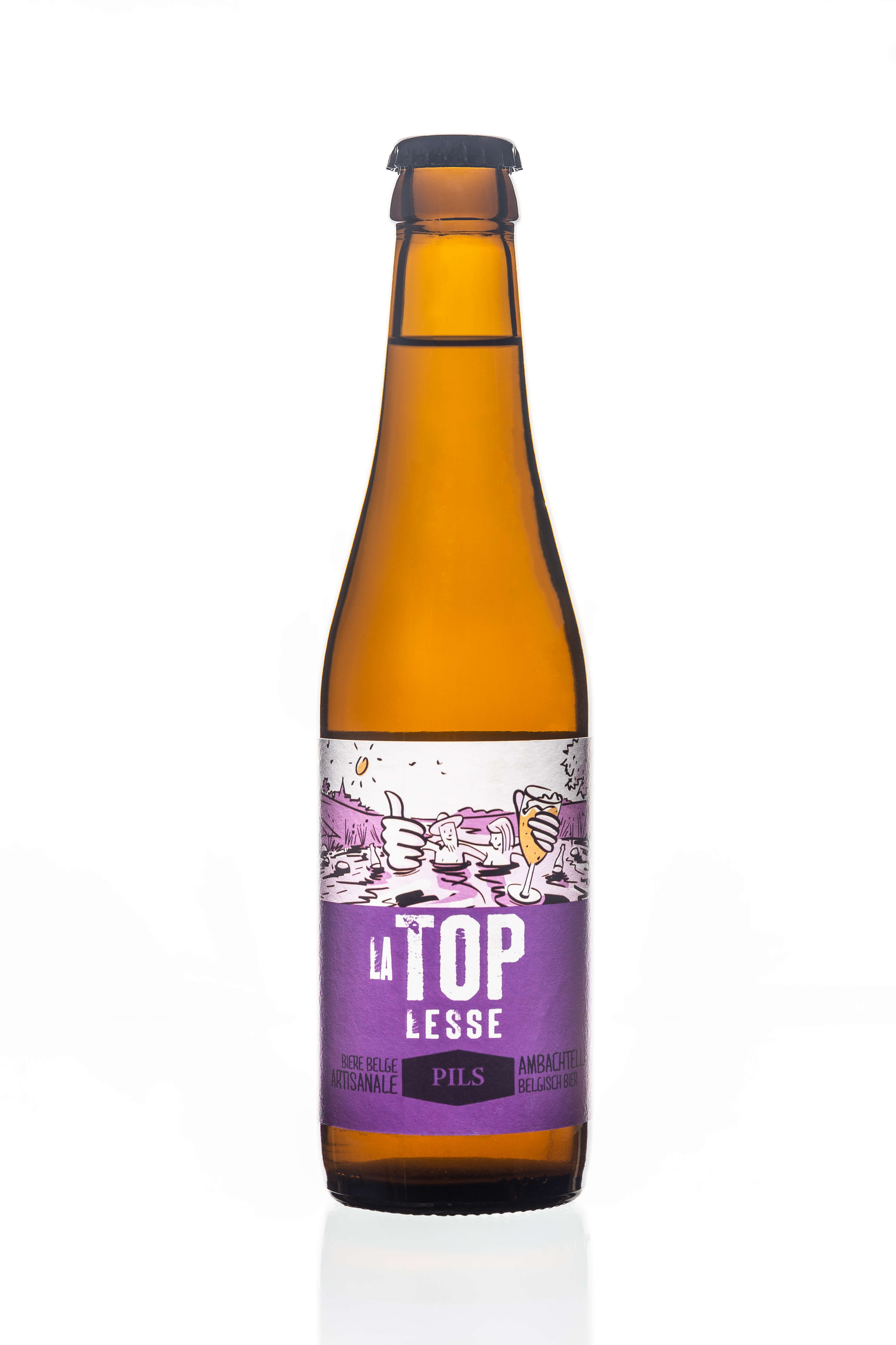 Brasserie de La Lesse top Lesse bier 4,2% bio 33cl - 5022
